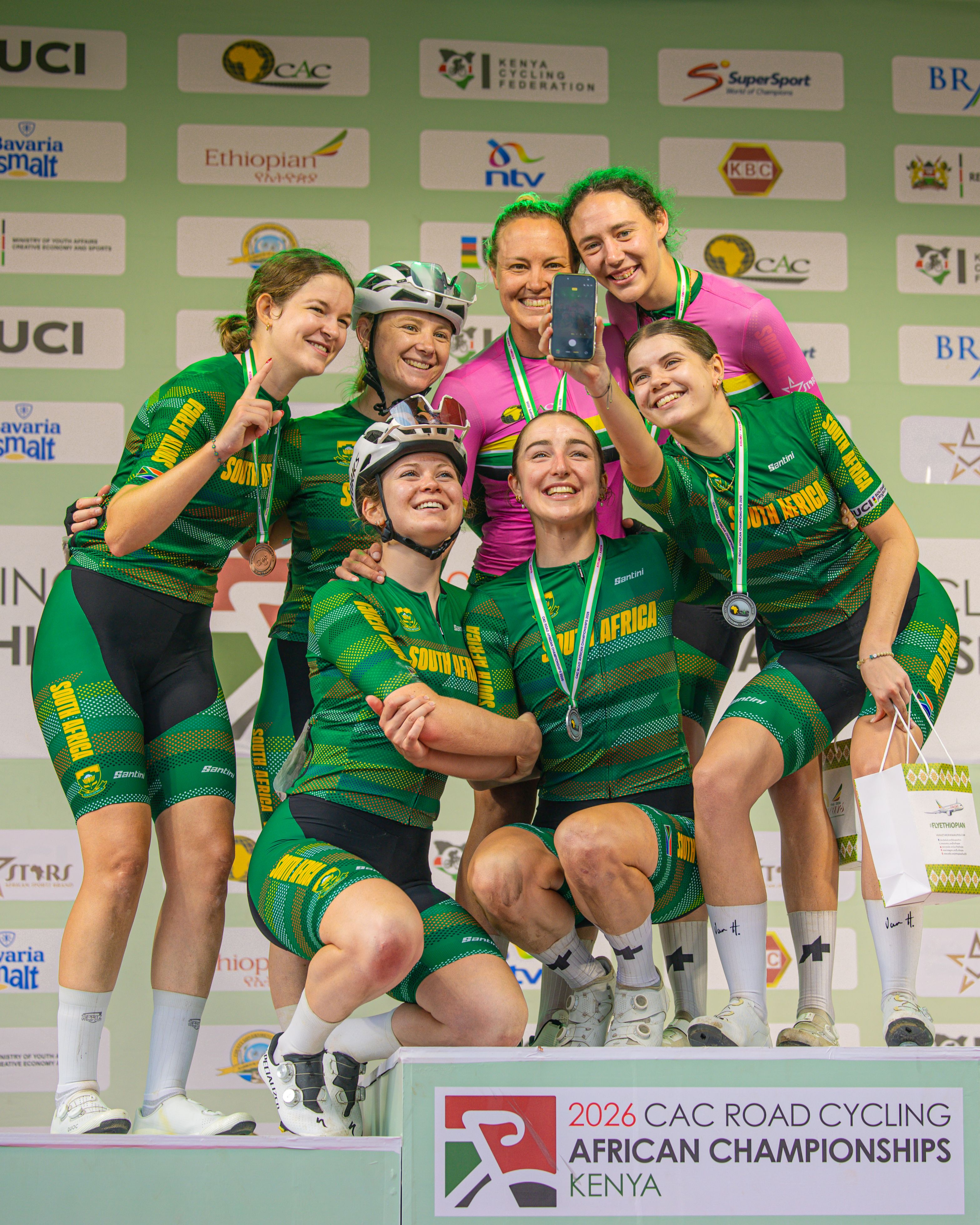 Triathlete Nieuwoudt Powers to Historic African Championships’ 122km Road Race Victory in Kisumu