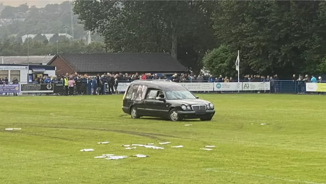 Five Charged Over Football Pitch Hearse Disorder