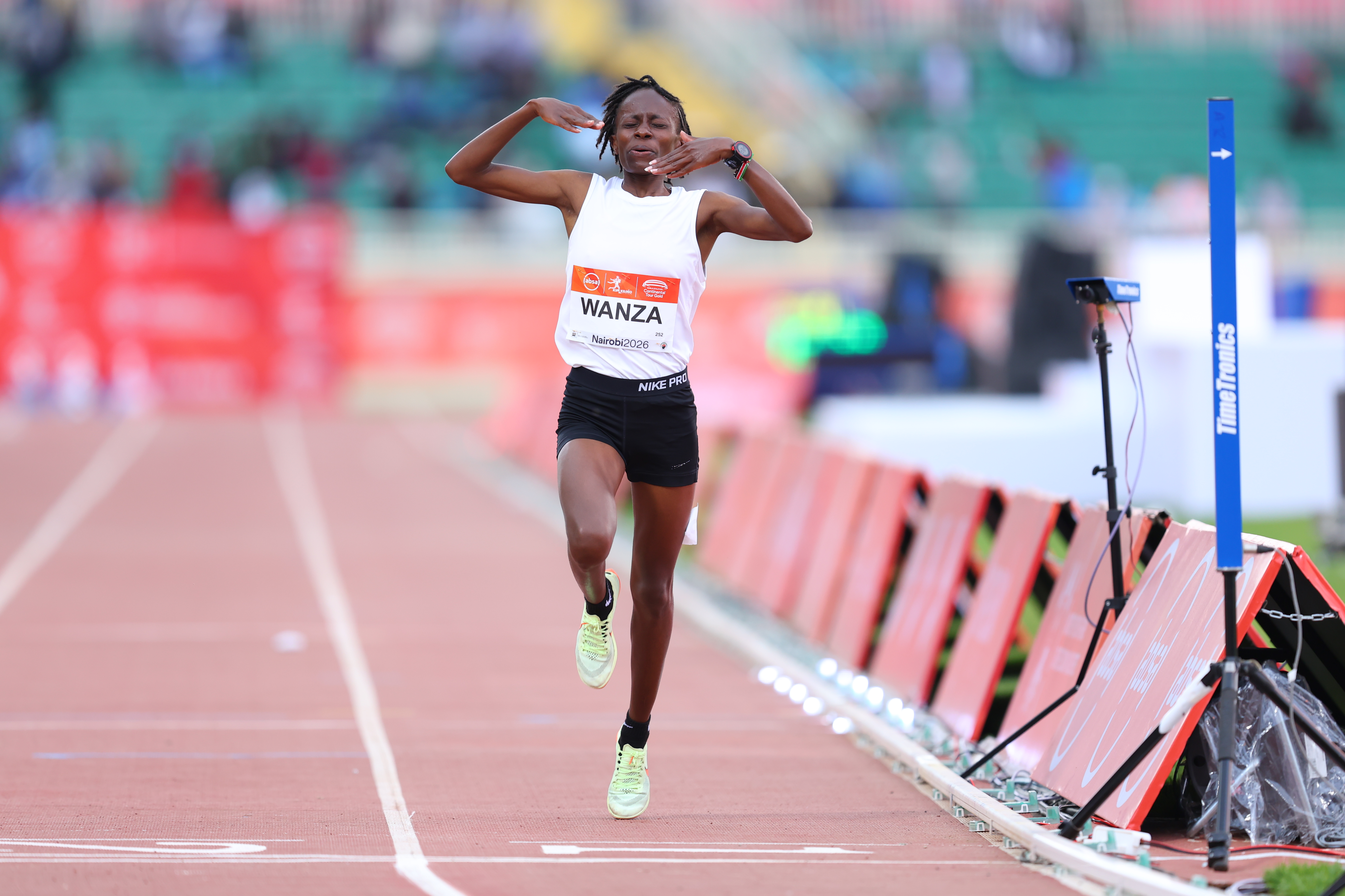 Champions-elect Wanza, Koech Spearhead Kenya's Gold Rush in Shifting Scottish Skies