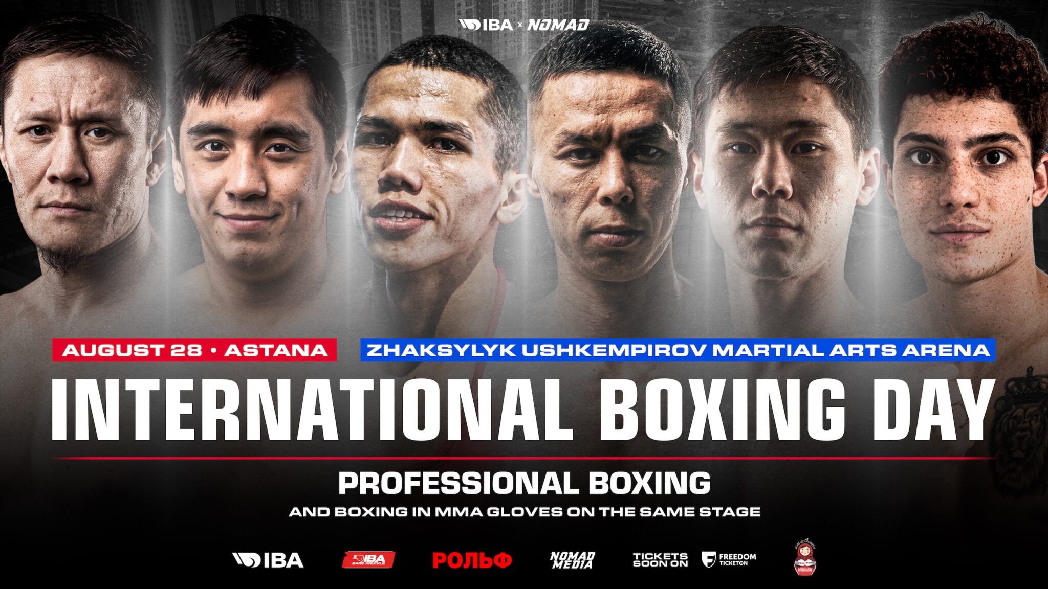 IBA and NOMAD Unveil 8-Bout Card for International Boxing Day Celebrations