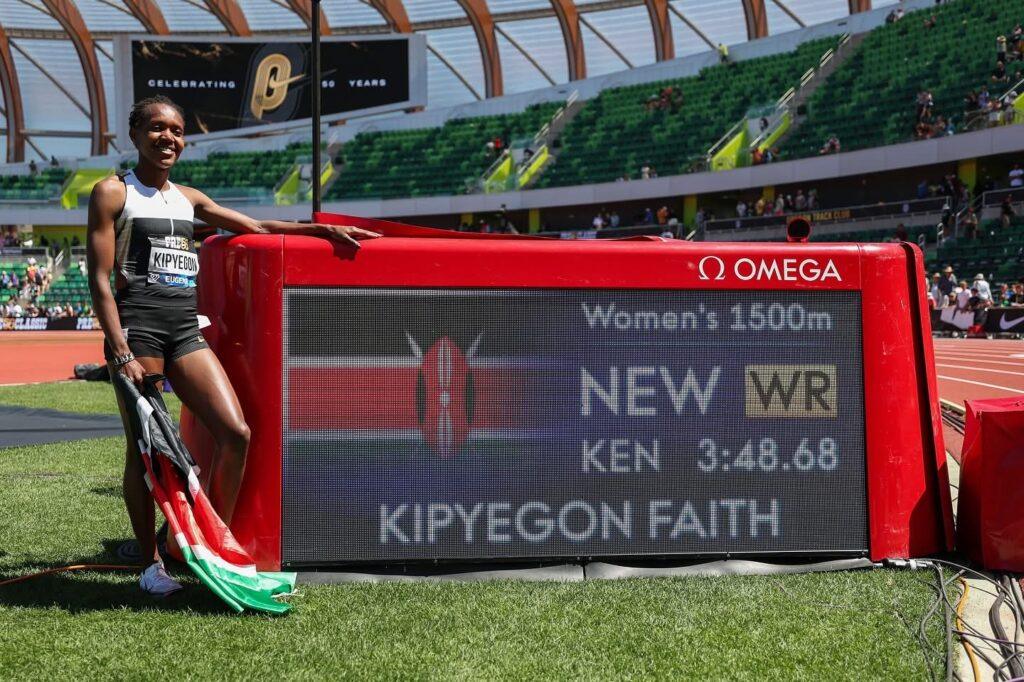 Faith Kipyegon: ‘Breaking4’ Philosophy Prepared Me For World Record In Eugene