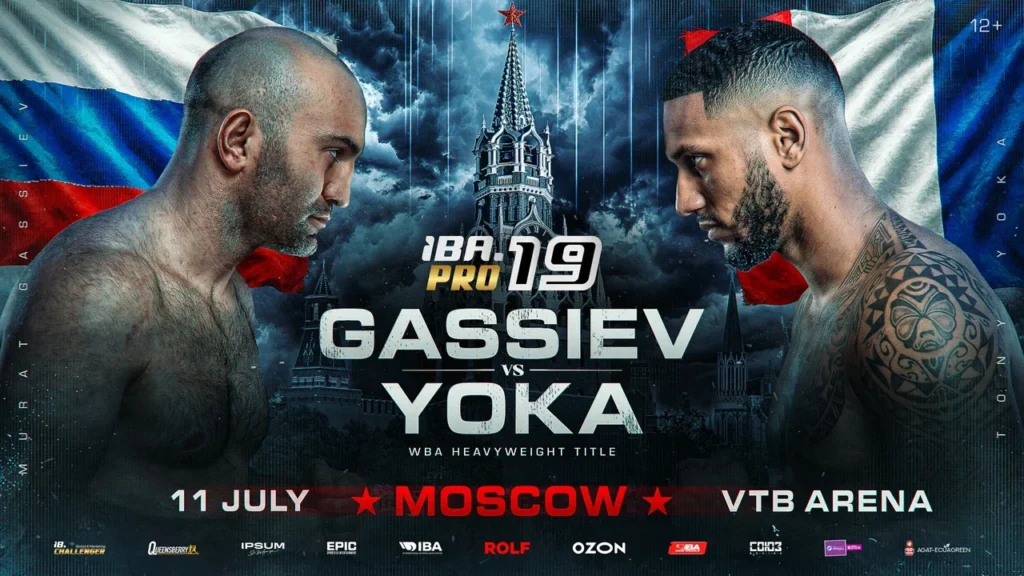 Murat Gassiev to defend his WBA Heavyweight crown against Yoka at IBA PRO 19