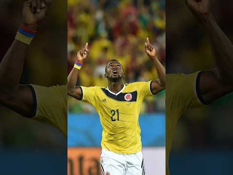 Jackson Martinez on fire for Colombia at the 2014 FIFA World Cup