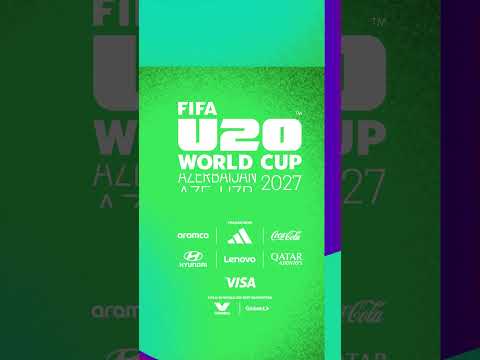 The next #U20WC is taking shape...Introducing FIFA U-20 World Cup Azerbaijan & Uzbekistan 2027™
