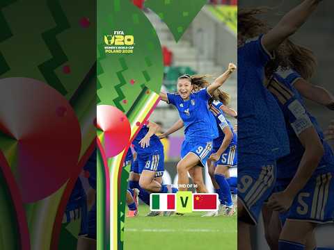 Highlights: Italy vs. China PR #U20WWC #FIFAWWC